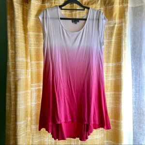 Joseph A. Ombre High-Low Tunic
